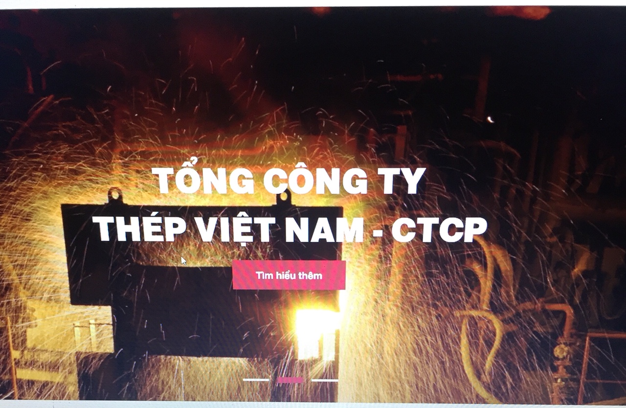 Tổng công ty Thép Việt Nam – CTCP: Ra mắt Cổng thông tin điện tử