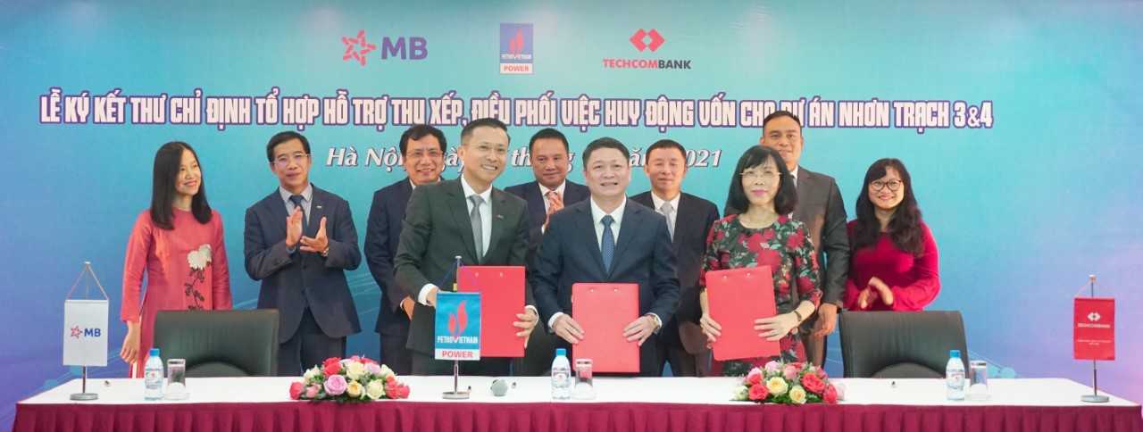 MB và Techcombank đồng hành cùng PVPower hiện thực hóa Dự án Điện khí LNG đầu tiên tại Việt Nam