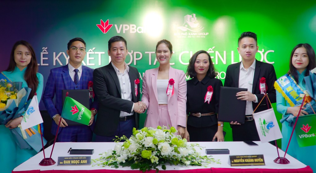 VPBank và Phố Xanh Group ký kết hợp tác chiến lược