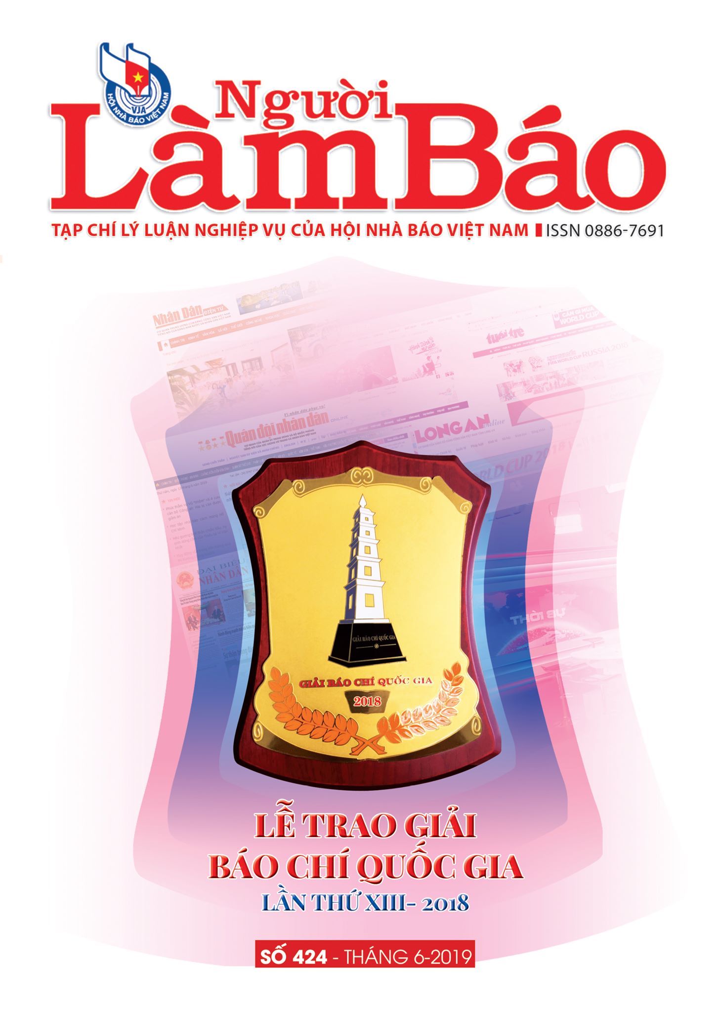 Tạp chí Người Làm Báo - số 424 (6/2019)