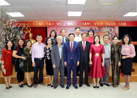 Trung ương Hội Nhà báo Việt Nam gặp mặt đầu Xuân