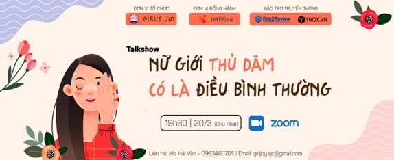 Talkshow “Nữ giới thủ dâm có là điều bình thường?” - chủ đề giáo dục giới tính độc đáo