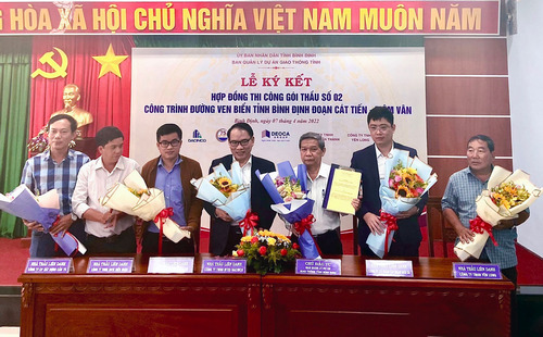 DCG liên danh thi công gói thầu hơn 1 nghìn tỷ tại Bình Định