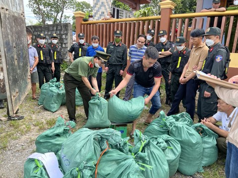 Quảng Bình: Phá thành công chuyên án, thu giữ gần 1 tấn thuốc nổ