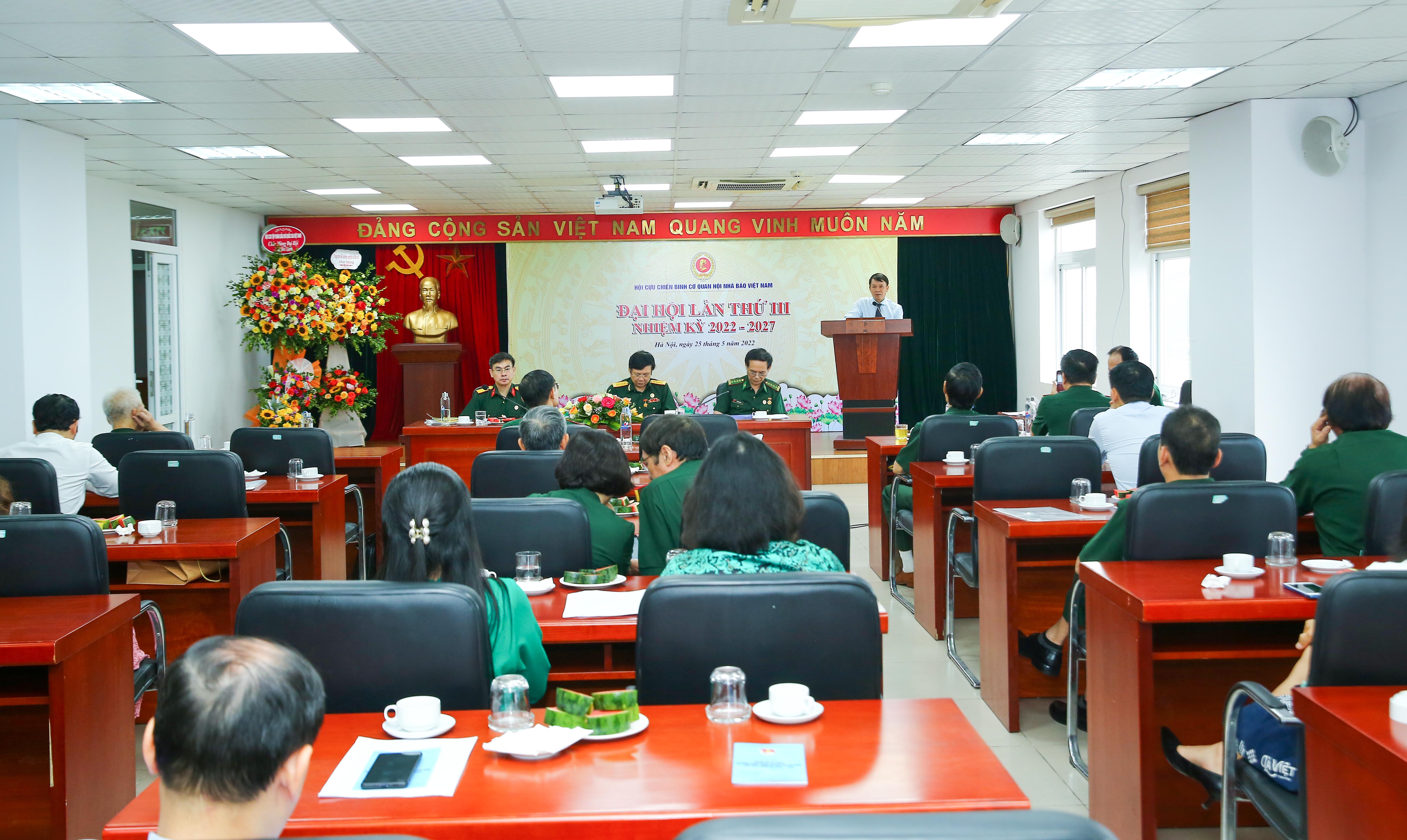 Đại hội Hội Cựu chiến binh Cơ quan Trung ương Hội Nhà báo Việt Nam