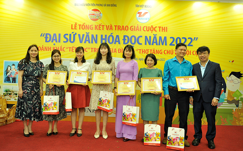Tổng kết và trao giải cuộc thi Đại sứ văn hóa đọc năm 2022