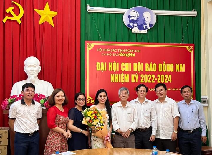 Đại hội Chi hội nhà báo Báo Đồng Nai nhiệm kỳ 2022-2024