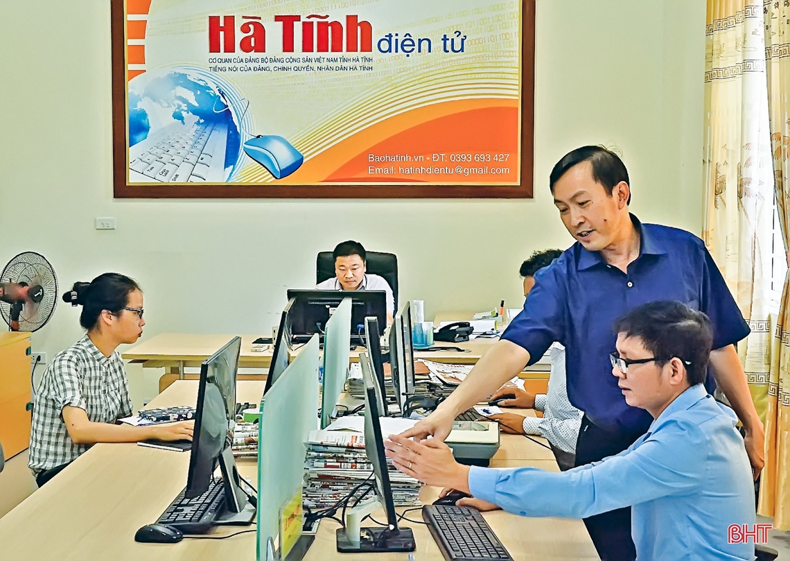 Tòa soạn hội tụ - hành trang vững chắc trong kỷ nguyên 4.0 của Báo Hà Tĩnh