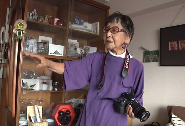 Nữ nhiếp ảnh gia tiên phong của Nhật Bản qua đời ở tuổi 107
