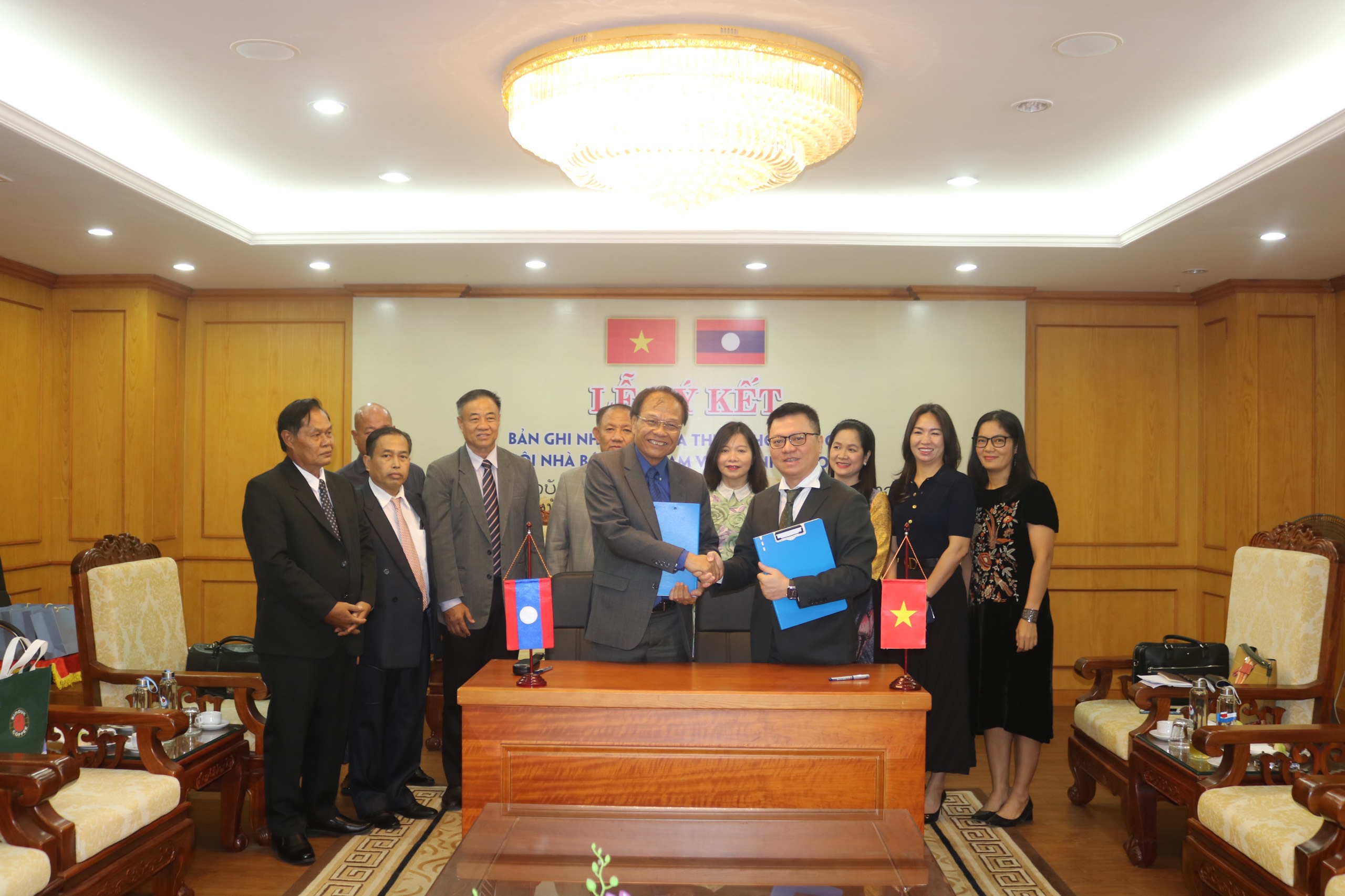 Tăng cường hợp tác báo chí giữa Hội Nhà báo Việt Nam và Hội Nhà báo Lào
