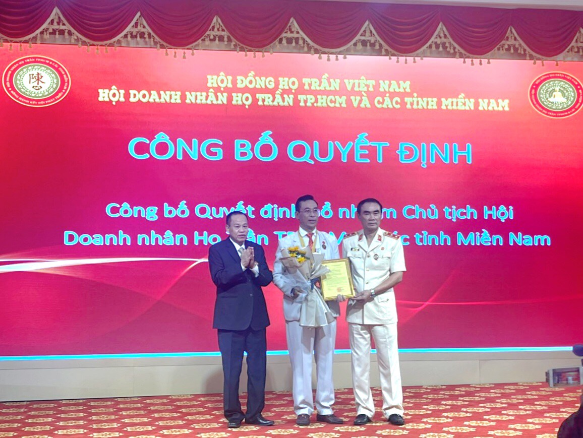 Lễ ra mắt Hội doanh nhân họ Trần tại TP.Hồ Chí Minh và các tỉnh miền Nam