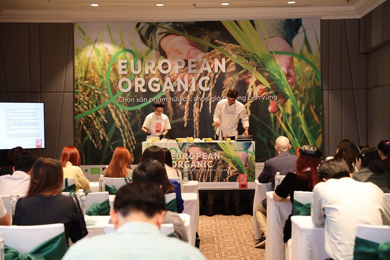 Giới thiệu các sản phẩm hữu cơ châu Âu tại Việt Nam