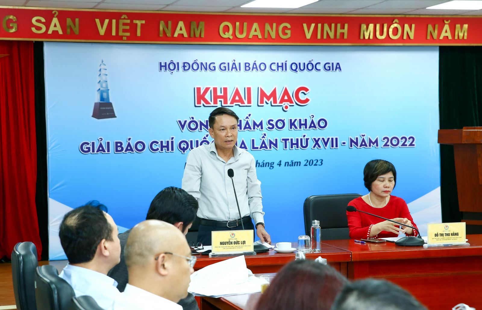 Giải báo chí Quốc gia lần thứ XVII năm 2022: 1.773 tác phẩm lọt vào vòng sơ khảo.