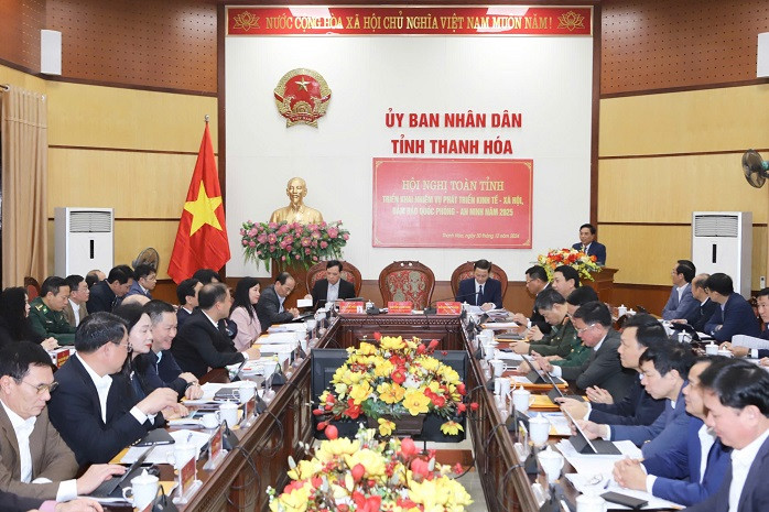 Thanh Hóa: Phấn đấu hoàn thành tất cả các mục tiêu, chỉ tiêu năm 2025