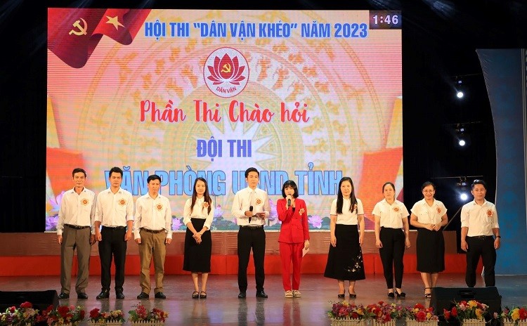 Hội thi “Dân vận khéo” tại cơ quan hành chính cấp tỉnh trực thuộc UBND tỉnh Đắk Lắk
