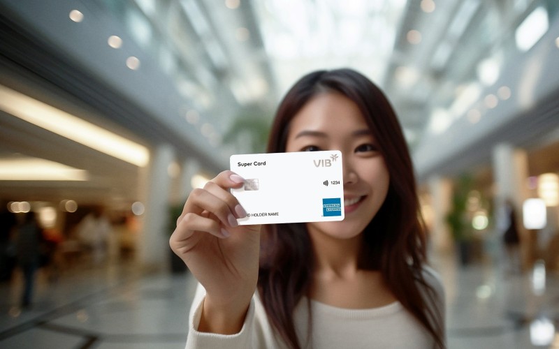 Thẻ VIB Super Card cháy hàng ngay trong tháng đầu ra mắt