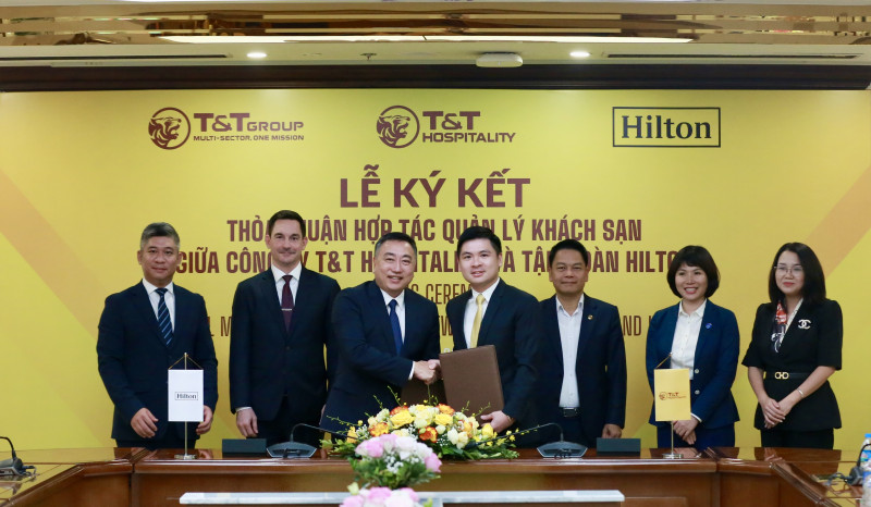 T&T Group hợp tác cùng Hilton quản lý, vận hành 3 khách sạn cao cấp tại đồng bằng sông Cửu Long