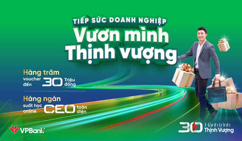 VPBank dành hàng tỷ đồng tri ân khách hàng doanh nghiệp