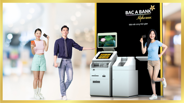 BAC A BANK tích hợp tính năng phát hành thẻ nhanh tại Kiosk Bank