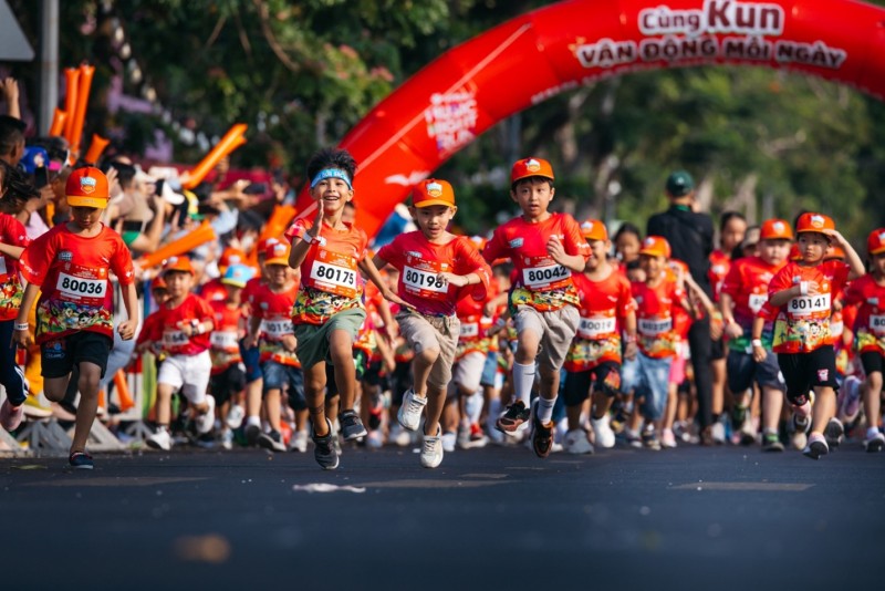 KUN Happy Run Cần Thơ- Ngày hội thể thao đầy màu sắc của trẻ thơ