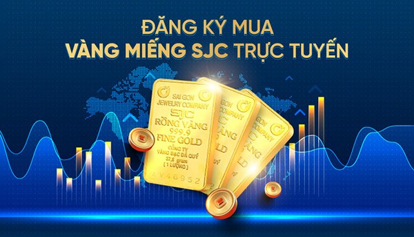 VietinBank nhận đăng ký mua vàng miếng SJC trực tuyến cho khách hàng