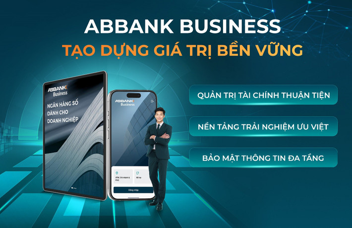 ABBANK Business, nền tảng ngân hàng số dành cho doanh nghiệp