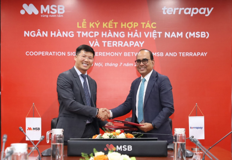 MSB và Terrapay hợp tác trong lĩnh vực thanh toán quốc tế