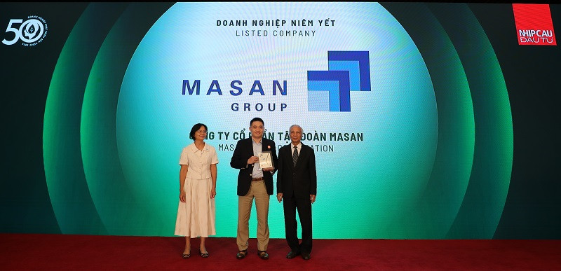 Masan Group tiếp tục được vinh danh nhóm 50 doanh nghiệp phát triển bền vững tiêu biểu Việt Nam