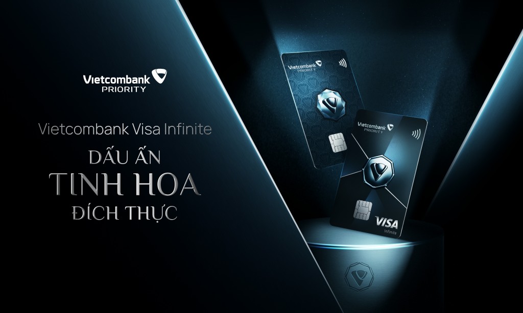 Ra mắt Thẻ tín dụng cao cấp Vietcombank Visa Infinite với bộ đôi thiết kế thẻ độc đáo, tuyệt mỹ