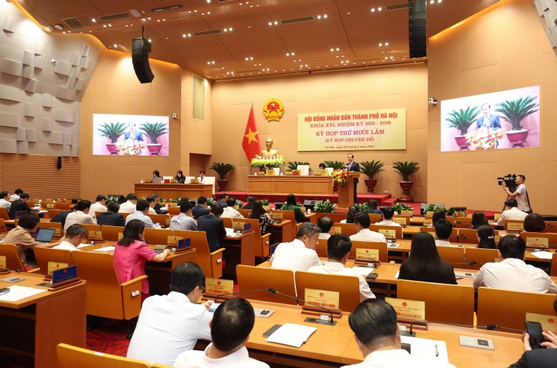 Kỳ họp chuyên đề HĐND TP. Hà Nội xem xét, quyết nghị một số vấn đề quan trọng