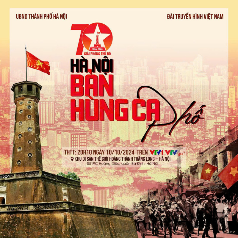 “Hà Nội - Bản hùng ca phố” những cung bậc cảm xúc thiêng liêng, tự hào và lãng mạn về một Thủ đô anh hùng