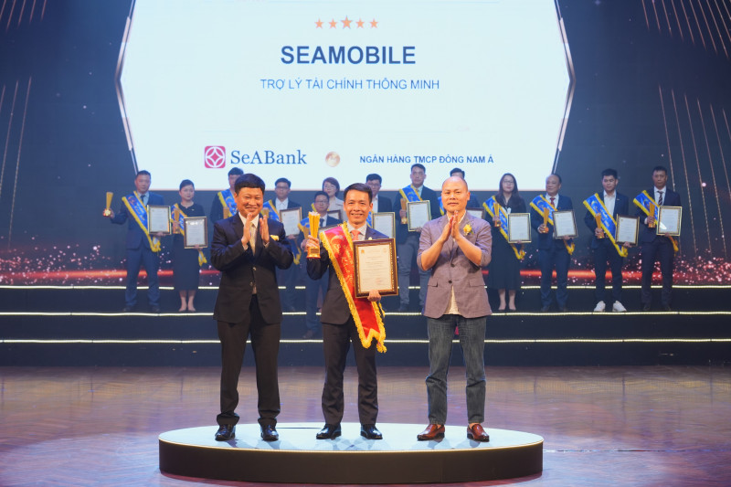 Ngân hàng số SeAMobile xếp hạng 5 sao tại Giải thưởng Sao Khuê 2025