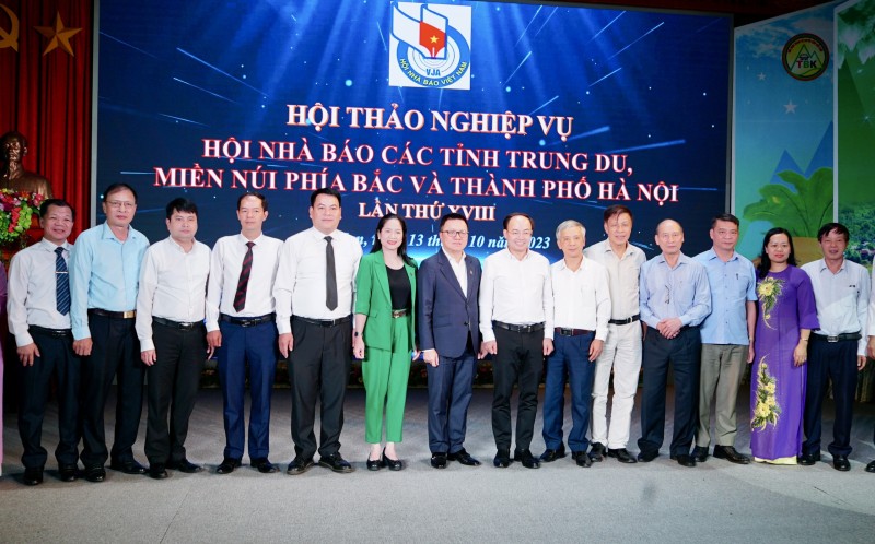 Hội thảo nghiệp vụ Hội Nhà báo các tỉnh Trung du miền núi phía Bắc và thành phố Hà Nội