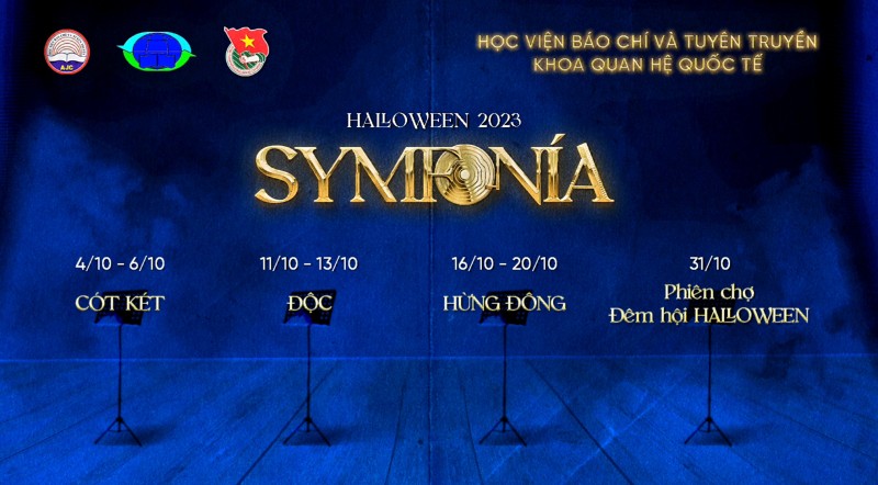 Halloween trường Báo chí sắp trở lại  vào tháng 10 với chủ đề đặc sắc“Symfonía”