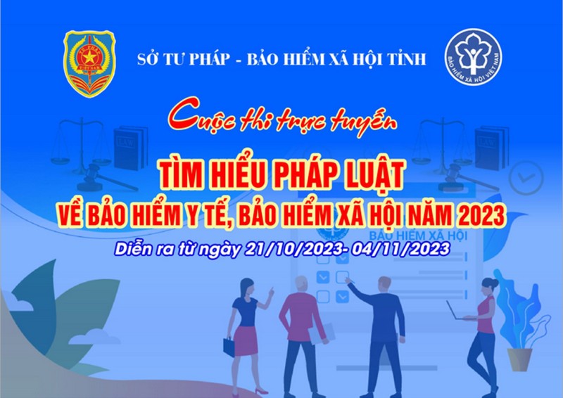 Hà Tĩnh: Thể lệ cuộc thi “Tìm hiểu pháp luật về bảo hiểm xã hội, bảo hiểm y tế”