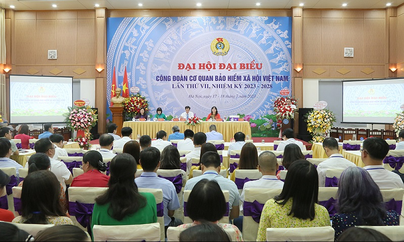 Đại hội Công đoàn cơ quan BHXH Việt Nam lần thứ VII, nhiệm kỳ 2023-2028