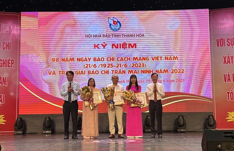 Trao Giải báo chí Trần Mai Ninh năm 2022