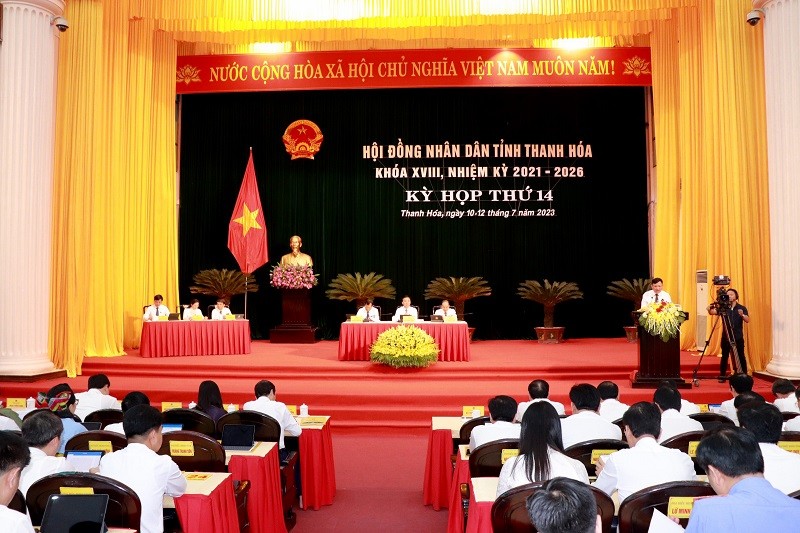 Khai mạc kỳ họp thứ 14, HĐND tỉnh Thanh Hóa khóa XVIII