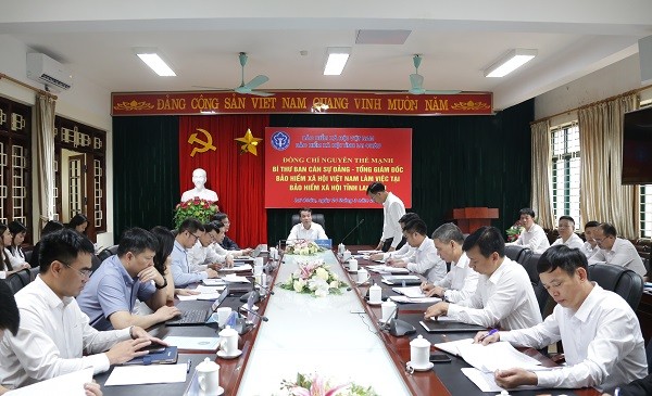 BHXH tỉnh Lai Châu: Tiếp tục triển khai đồng bộ các giải pháp phát triển người tham gia BHXH
