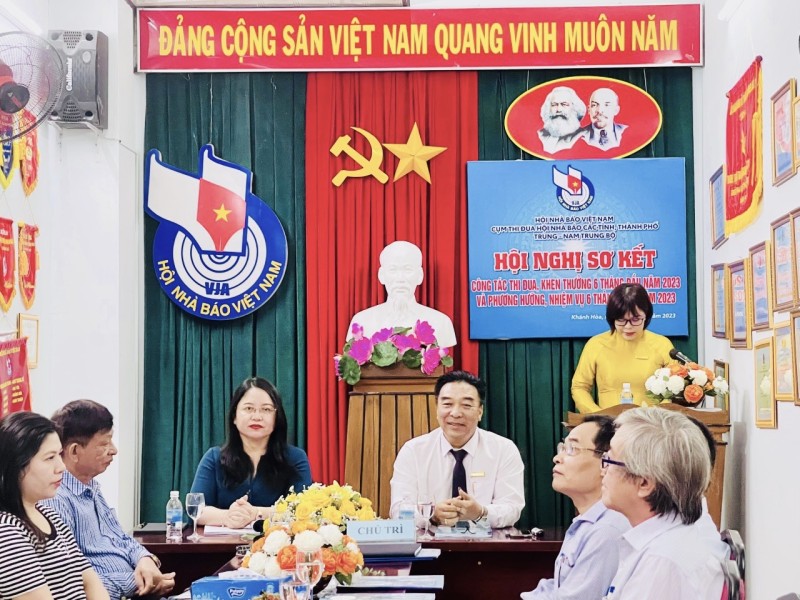 Hội Nhà báo các tỉnh, thành phố Trung - Nam Trung Bộ sơ kết hoạt động 6 tháng đầu năm 2023