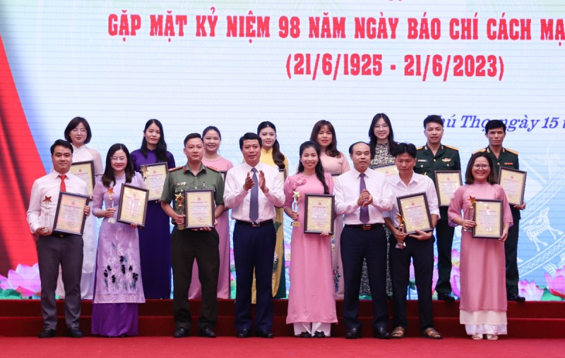 Trao Giải báo chí tỉnh Phú Thọ lần thứ XIII: Vinh danh 71 tác phẩm báo chí tiêu biểu