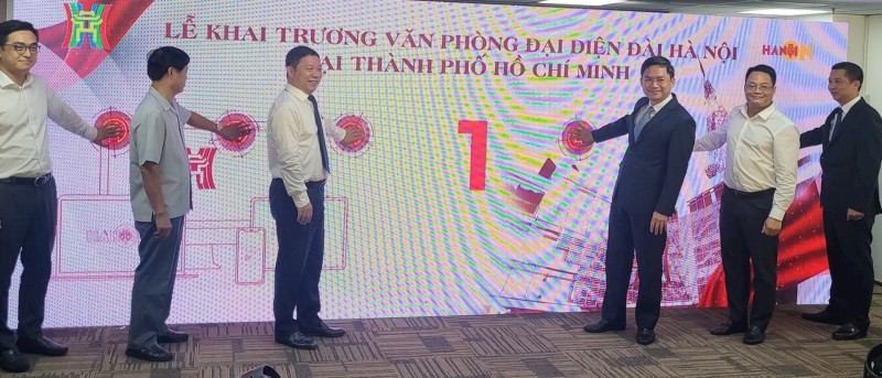 Ra mắt Văn phòng đại diện Đài Phát thanh và Truyền hình Hà Nội tại TP.HCM