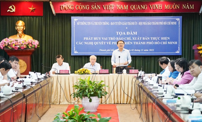 Phát huy vai trò báo chí, xuất bản thực hiện các nghị quyết về phát triển Thành phố Hồ Chí Minh