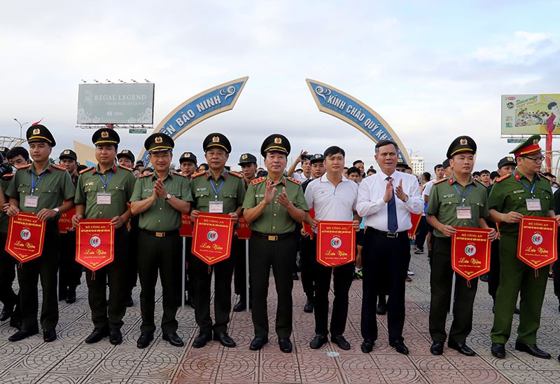 Công an 63 tỉnh thành tham gia hội thao lực lượng Công an nhân dân năm 2023 tại Quảng Bình