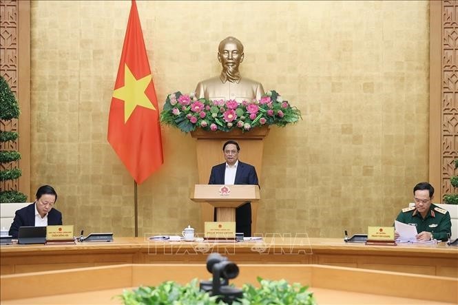 Thủ tướng Phạm Minh Chính chủ trì Phiên họp Chính phủ chuyên đề xây dựng pháp luật tháng 11/2023