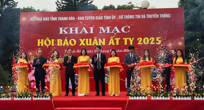 Hội báo Xuân Thanh Hóa 2025, hội tụ “tinh hoa” các tác phẩm báo chí của người làm báo