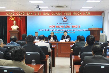 Hội nghị lần thứ V Ban Chấp hành Hội Nhà báo Việt Nam khóa X (nhiệm kỳ 2015- 2020)