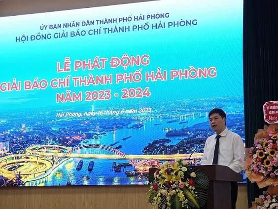 Phát động Giải báo chí thành phố Hải Phòng năm 2023 - 2024