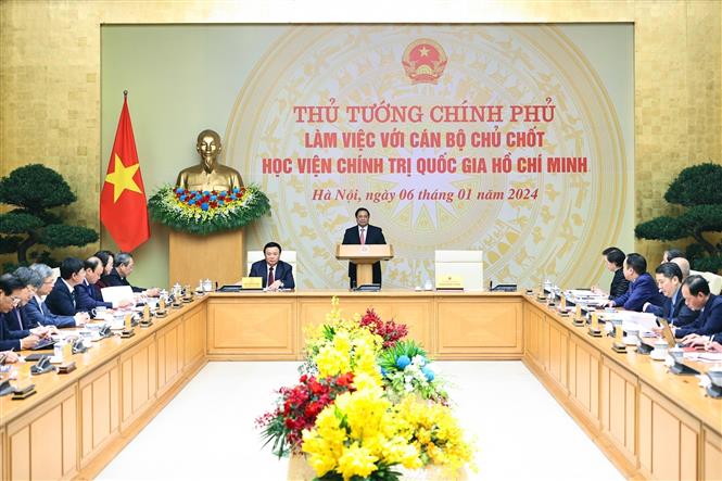 Phát triển Học viện Chính trị Quốc gia Hồ Chí Minh xứng tầm vị trí, vai trò, chức năng, nhiệm vụ thời kỳ mới