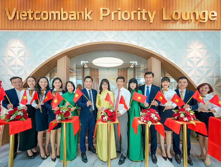 Vietcombank khai trương phòng chờ tại Nhà ga T3 sân bay quốc tế Tân Sơn Nhất